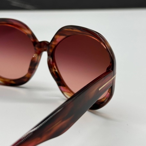 NEW TOM FORD TF1011 55F WOMEN SUNGLASSES TOM FORD GEORGIA-02 FT1011/S - Picture 8 of 11